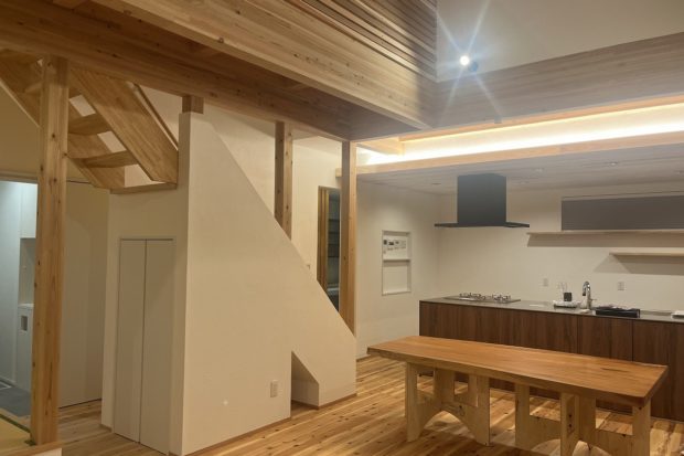 木のぬくもりを感じられる家